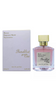 Barakkat Gentle Gold EDP perfume box and bottle with pink liquid and gold cap