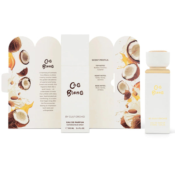 Gulf Orchid Coco Blanco EDP 100ml - Luxurious Perfume Gulf Orchid