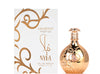 Nyla by Arabiyat Prestige 80ml EDP displayed with its ornate gold bottle and decorative white box, perfect for gifting or personal use.