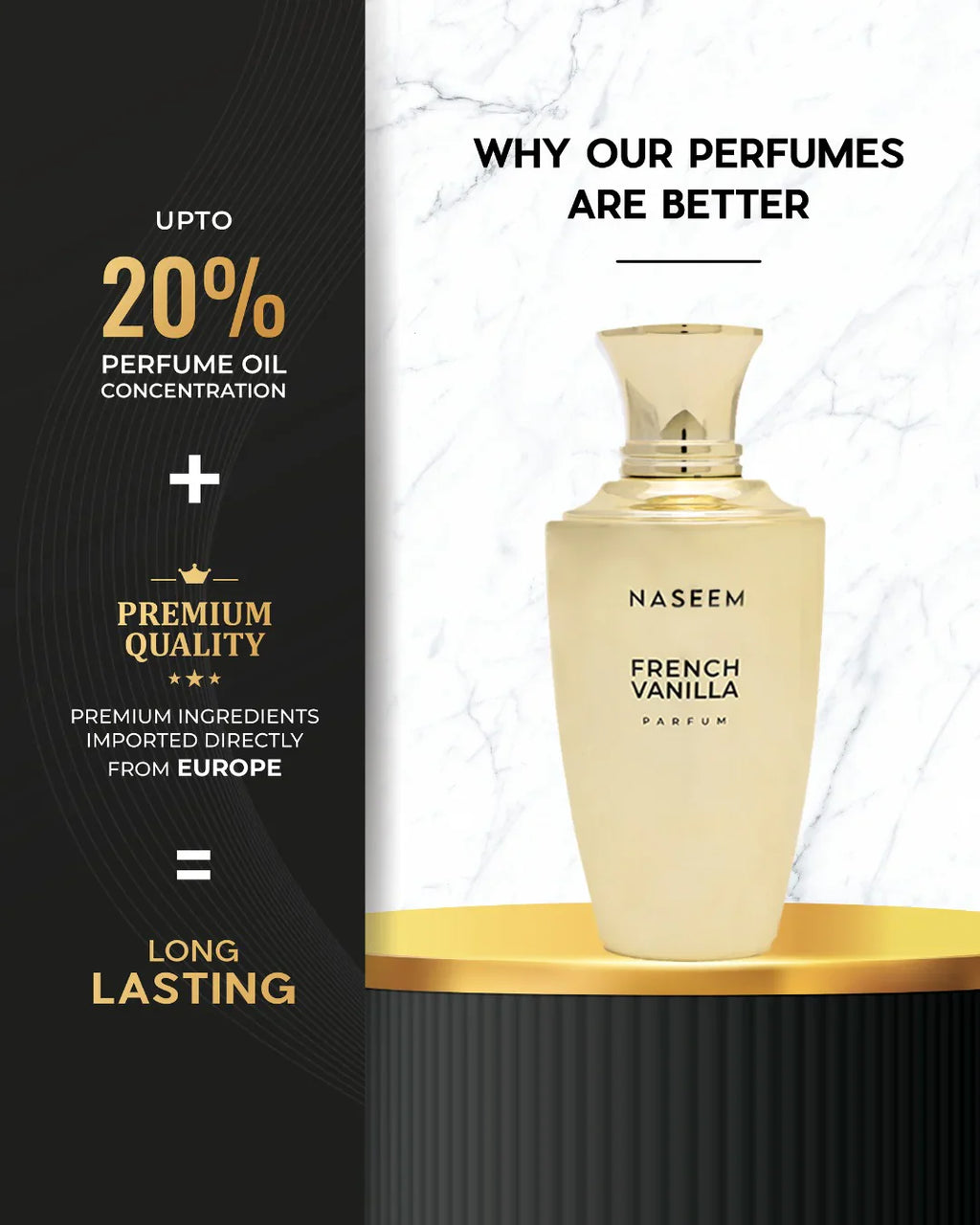 French Vanilla by Naseem Perfume | French Vanilla Perfume | Royal oud