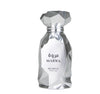 Silver perfume bottle with 'Marwa' branding on a white background