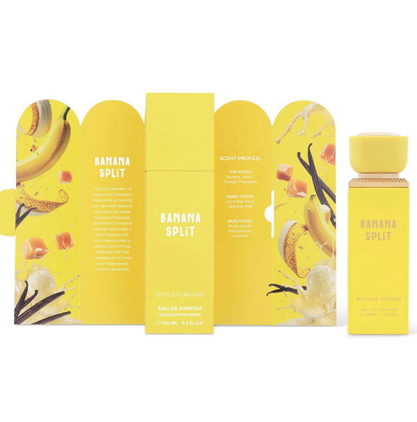 Gulf Orchid Banana Split EDP - Fruity Gourmand Fragrance Gulf Orchid