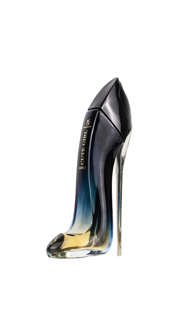 Elegant perfume bottle shaped like a high heel shoe for women