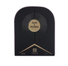 Black and gold perfume packaging with 'Oud & Roses' text on a white background
