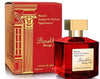 Barakkat Rouge 540 EDP box and perfume bottle
