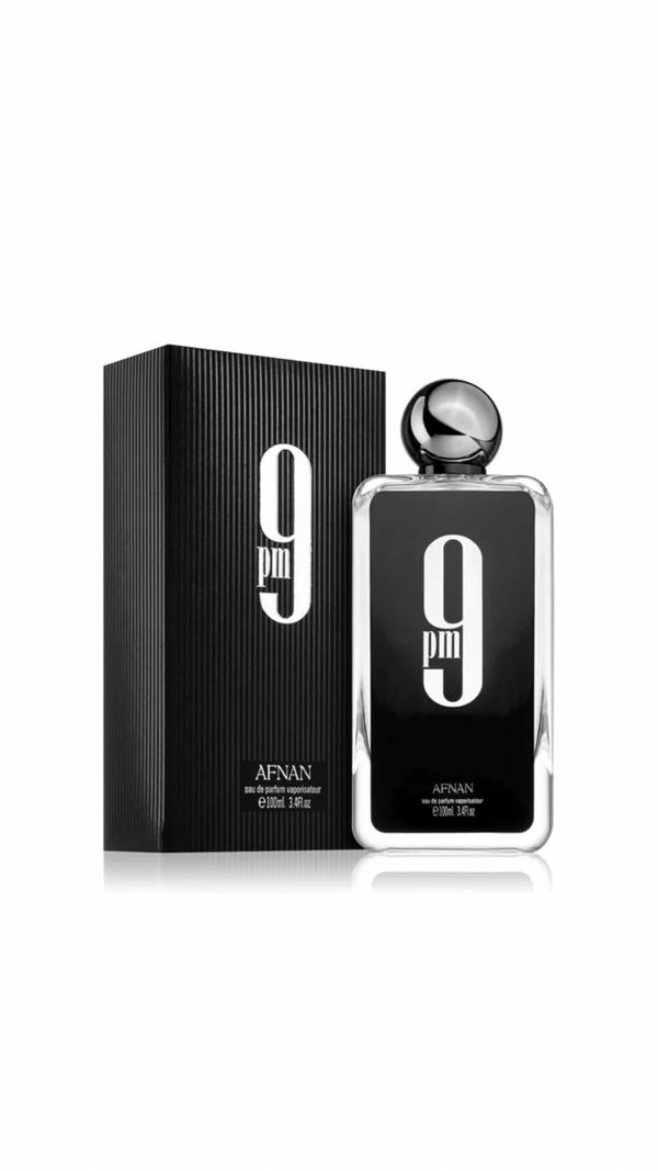 9pm Perfume EDP 100ml with black box packaging and bottle