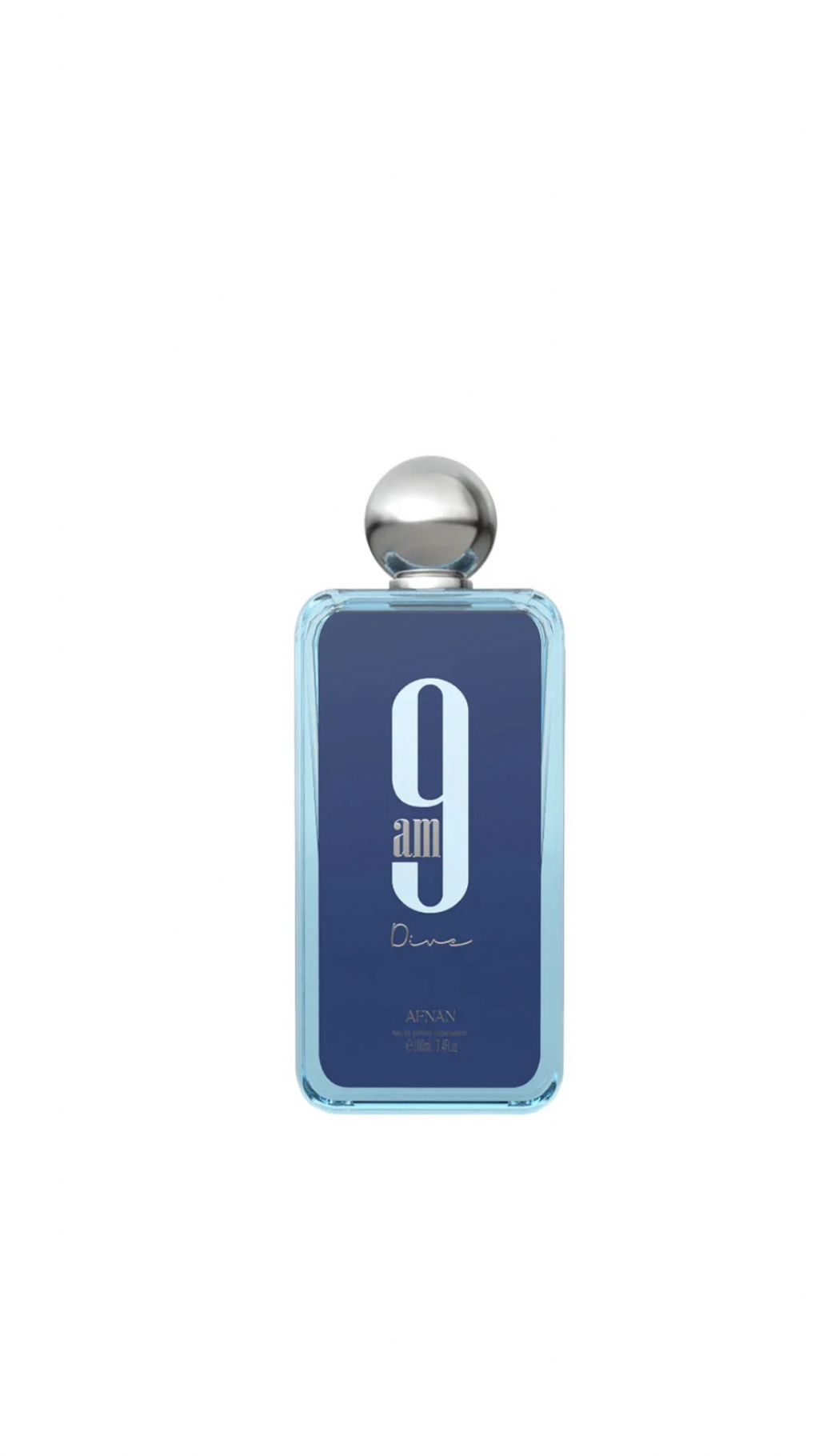 9am Dive EDP for Men blue bottle with silver cap